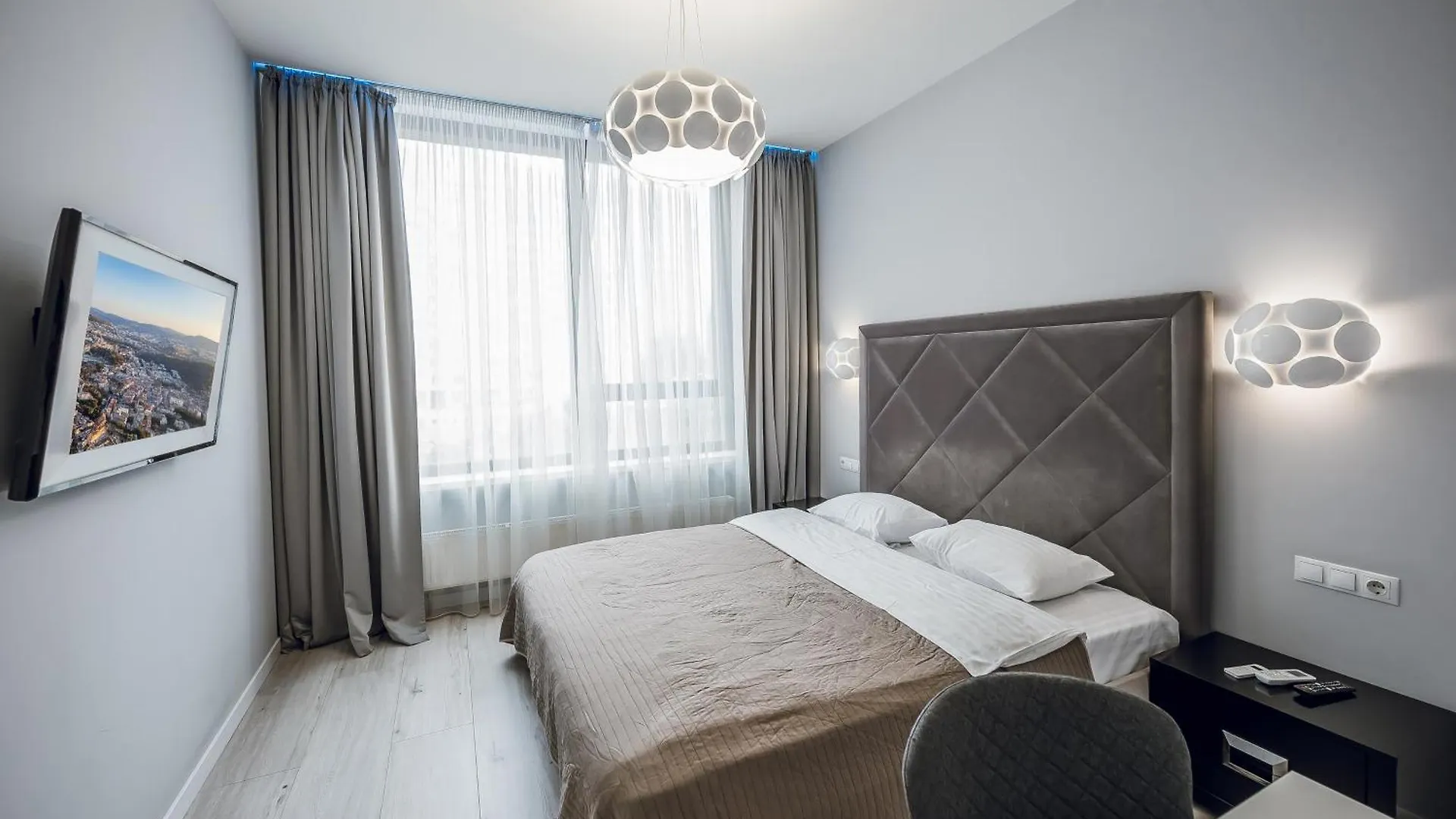 Petrovdom Apartments 8-59 In Rc Tetris Hall, Dilova Street 1-2 Kiev Ukrayna